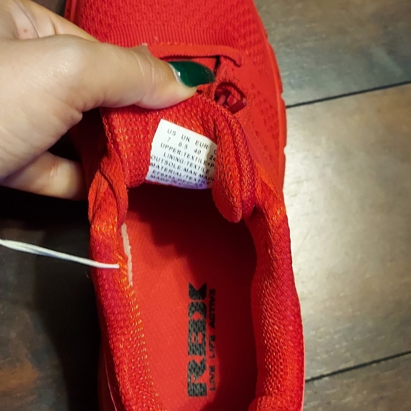 New! RBX Live Life Active Black and Red Sneakers - Picture 4 of 4